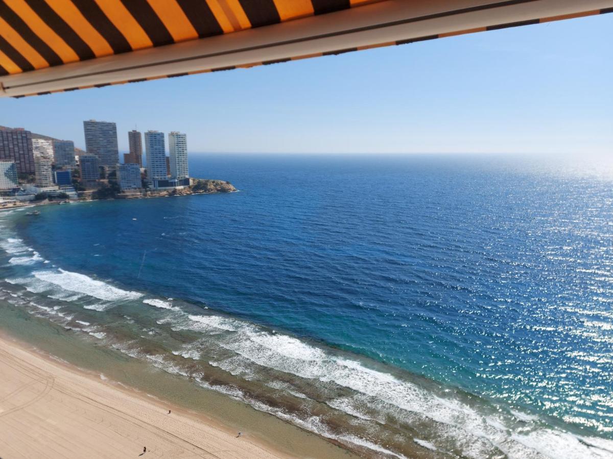 Benidorm, Las Damas, Primera Linea De Playa De Levante מראה חיצוני תמונה