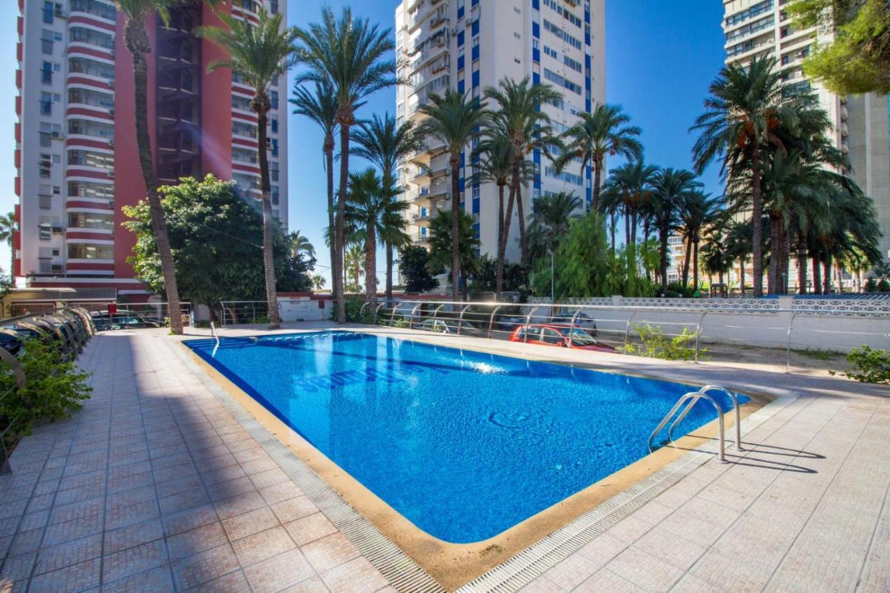 Benidorm, Las Damas, Primera Linea De Playa De Levante מראה חיצוני תמונה